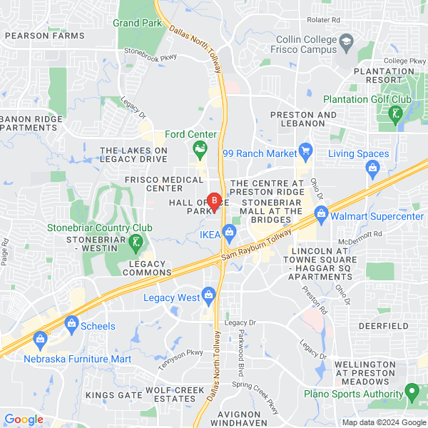 Flatbed Towing In Frisco location map: 2591 Dallas Pkwy Suite 350, Frisco, TX