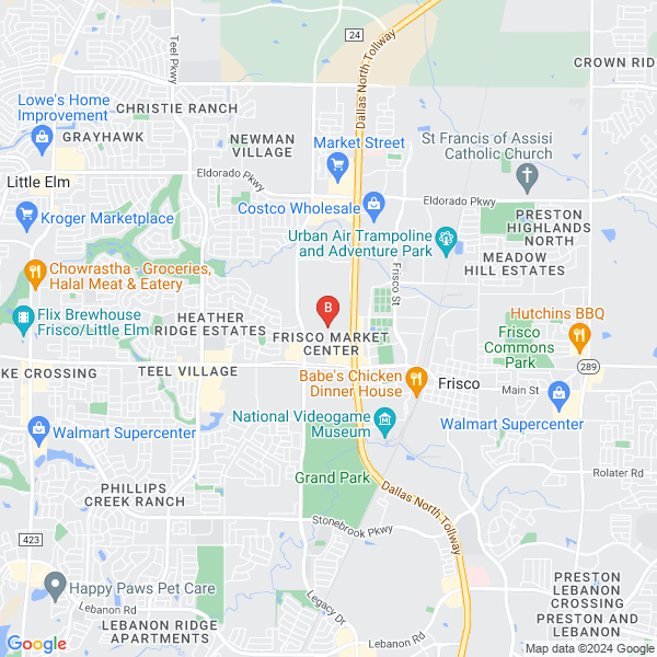 Quick Towing location map: 4800 Printers Way, Frisco, TX 75033, Frisco, TX