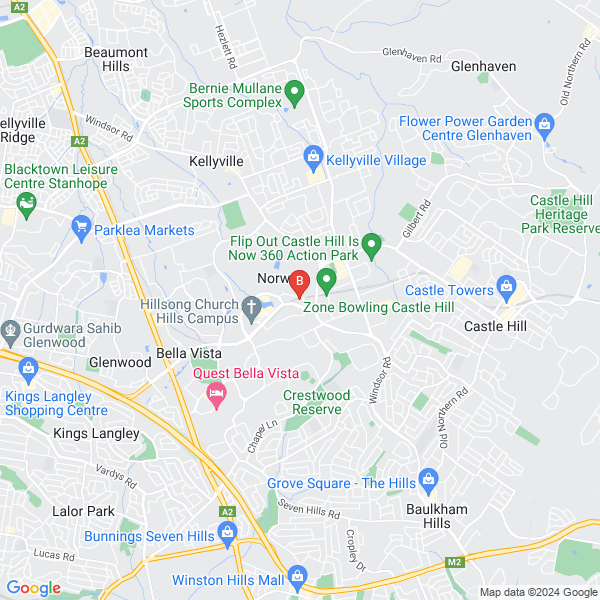 Polo Finance Group location map: Norwest Nexus - Norwest, 4 Columbia Way, Baulkham Hills, NSW