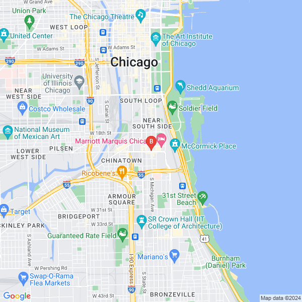 Steven B. Salk & Associates, Ltd. - Tus Abogados Accidentes de Trabajo location map: 80 E Cermak Rd, Chicago, Illinois